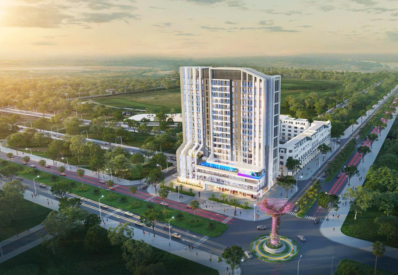 Căn 3 PN toà P1. Chiết khấu 10,3% chung cư cao cấp Vinh Heritage. Cực hiếm. Giá F0
